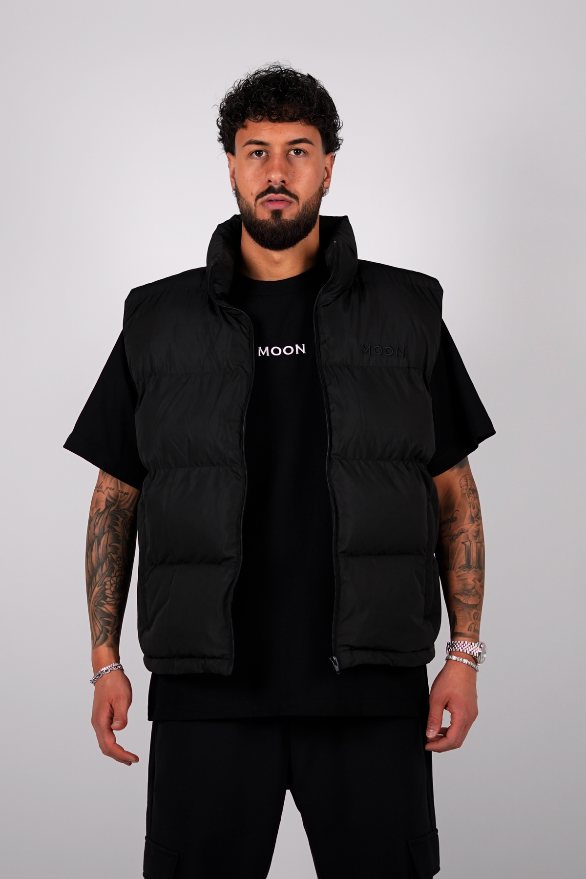 Puffer Veste "Black"