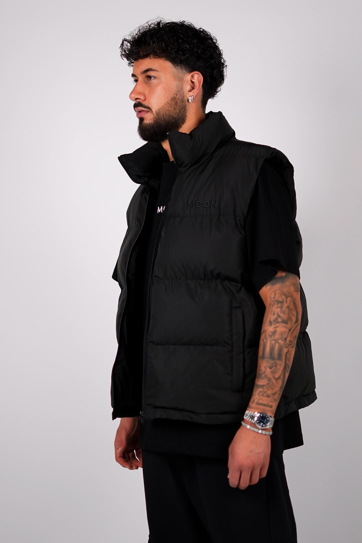 Puffer Veste "Black"